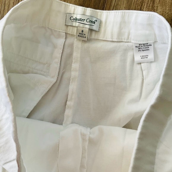 Coldwater creek capris pants elastic waistband 2 pairs size 8 - Picture 5 of 10
